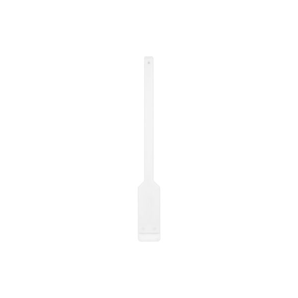Rührspatel Flach - Polyethylen - Länge: 450mm - weiß