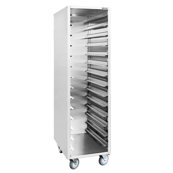 Edelstahl Tablettwagen - für 14x GN 1/1 oder 14x EN 600x400