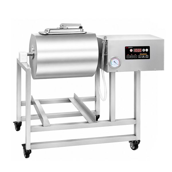 Vakuum-Mariniermaschine - 38 Liter - beidseitiger Drehlauf - Digital - mit Timerfunktion