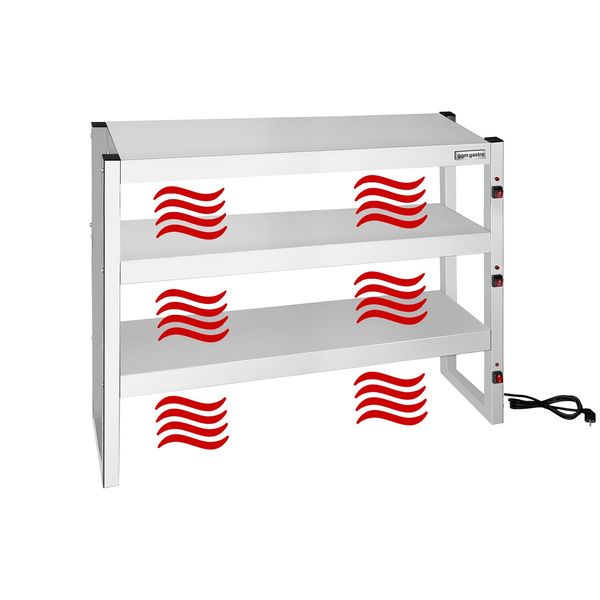Infrarot-Wärmebrücke - 1200x300mm - 3 beheizte Etagen