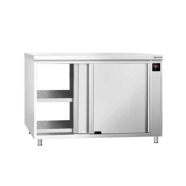 Wärmeschrank PREMIUM - 1000x600mm - mit Durchreiche & Schiebetüren - Digital