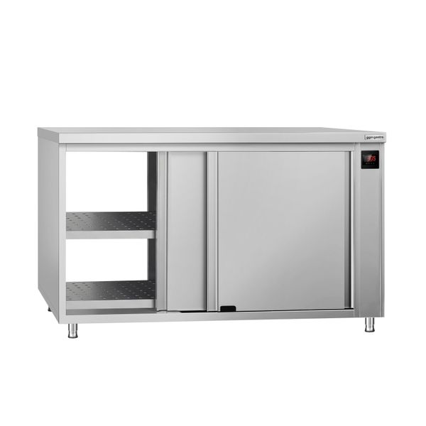Wärmeschrank ECO - 1400x600mm - mit Durchreiche & Schiebetüren - Digital