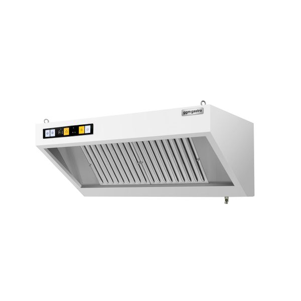Wandhaube mit Motor - 1200mm - Regler, Filter & Lampe
