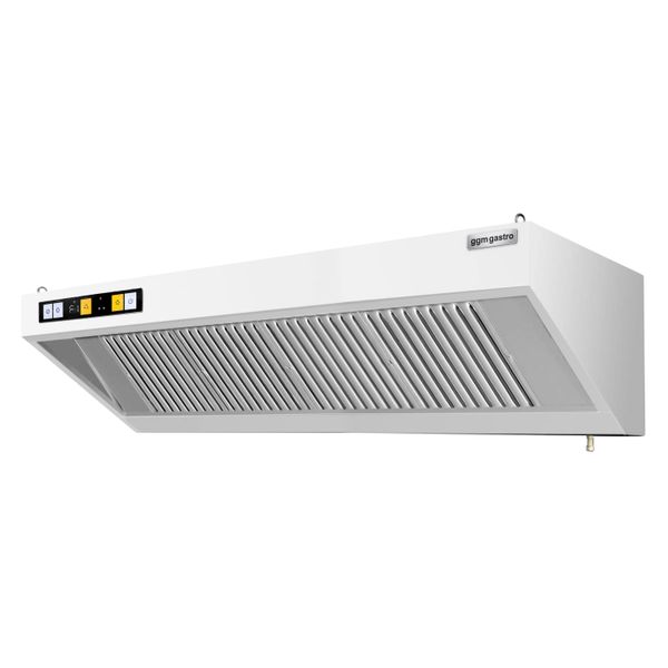 Wandhaube mit Motor - 2000mm - Regler, Filter & Lampe