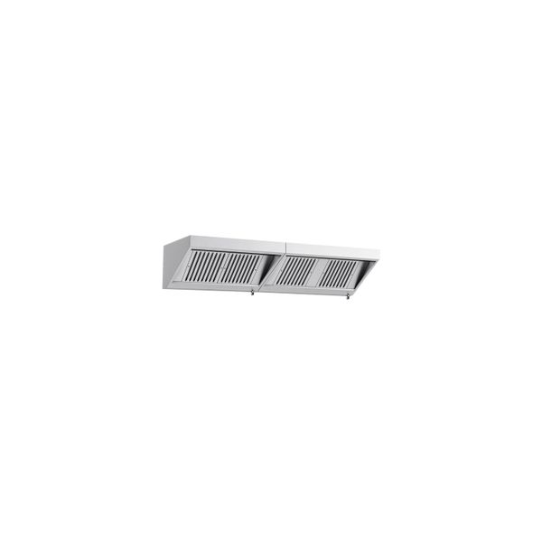 Wandhaube - 2200mm - mit Filter & Lampe