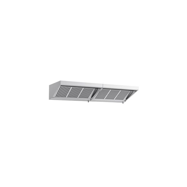 Wandhaube - 2800mm - mit Filter & Lampe