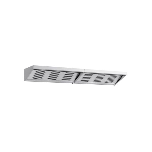 Wandhaube - 4000mm - mit Filter & Lampe