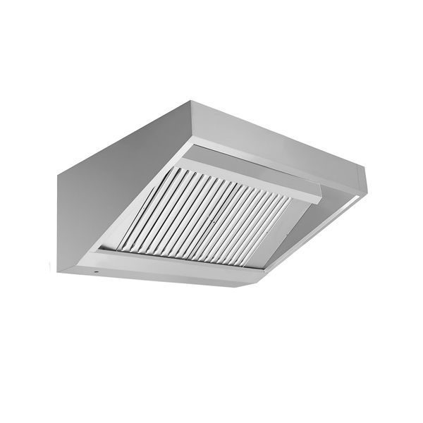 Wandhaube mit Motor - 1000mm - Regler, Filter & Lampe