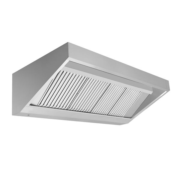 Wandhaube mit Motor - 2000mm - Regler, Filter & Lampe
