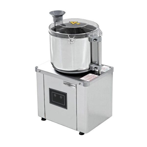 Vegetarischer Cutter - 8 Liter - 370 Watt - 230 Volt - 1400 U/min