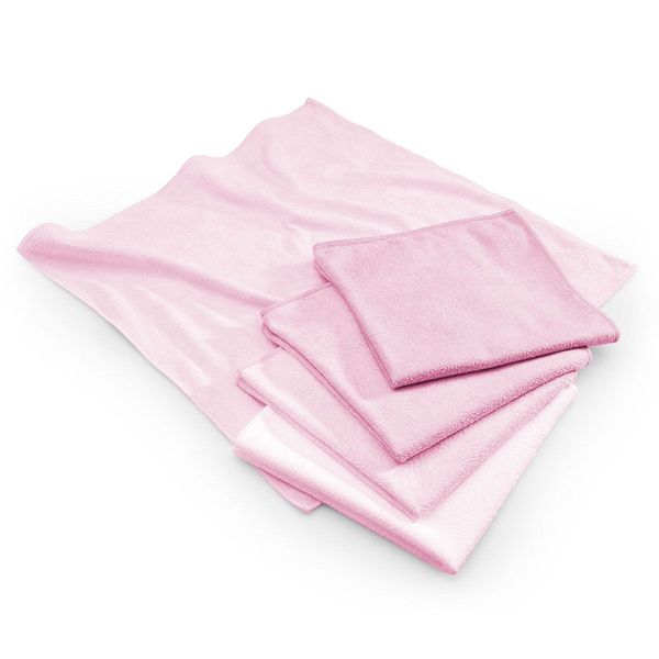 (10 Stück) Mikrofasertuch - 400x400mm - Rosa