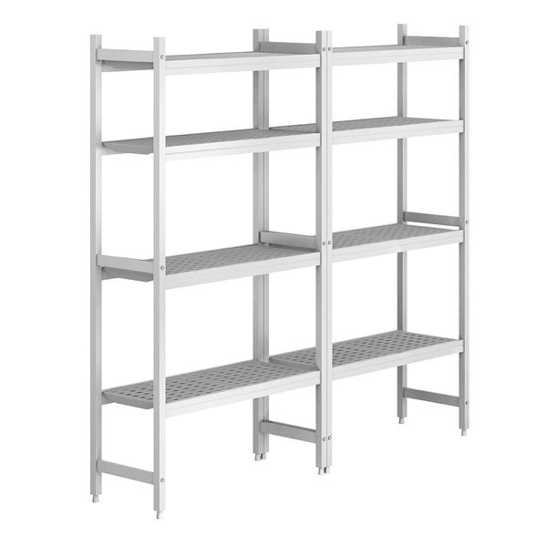 Regalset Aluminium - Bautiefe: 360mm - Tragkraft: 600 kg