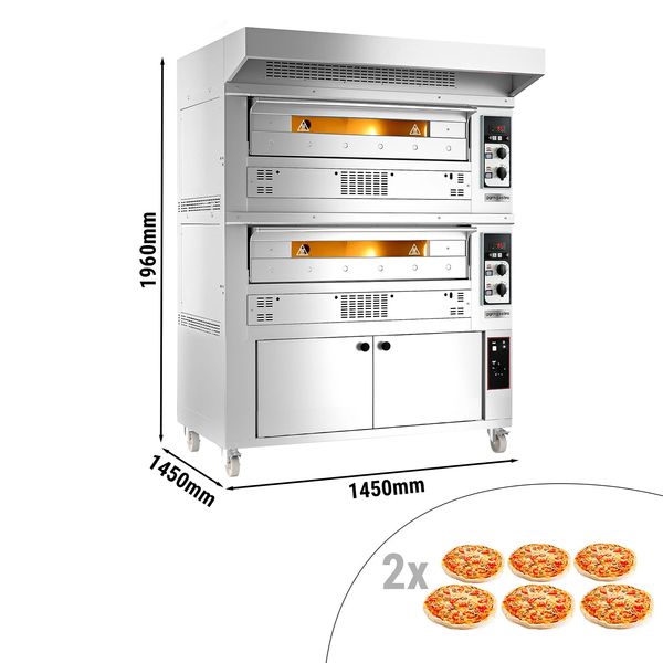 Forno Pizza a gas Reber - Cottura Professionale a Casa