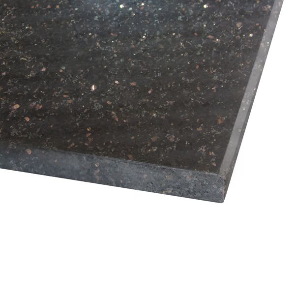 Neutraal element voor Houtskoolbarbecue - met glas - 1,4 m - zwart graniet GGM Gastro