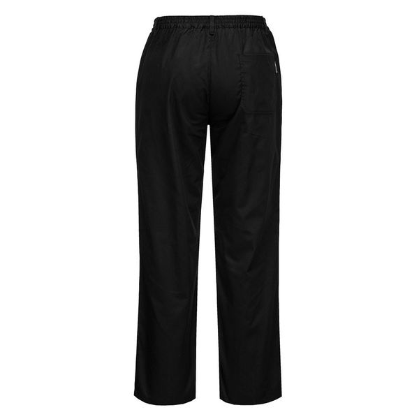 Susteen Marcado Comprimido 5 piezas) Pantalones de cocina para señoras Basic - Negro - Talla: M | GGM  Gastro