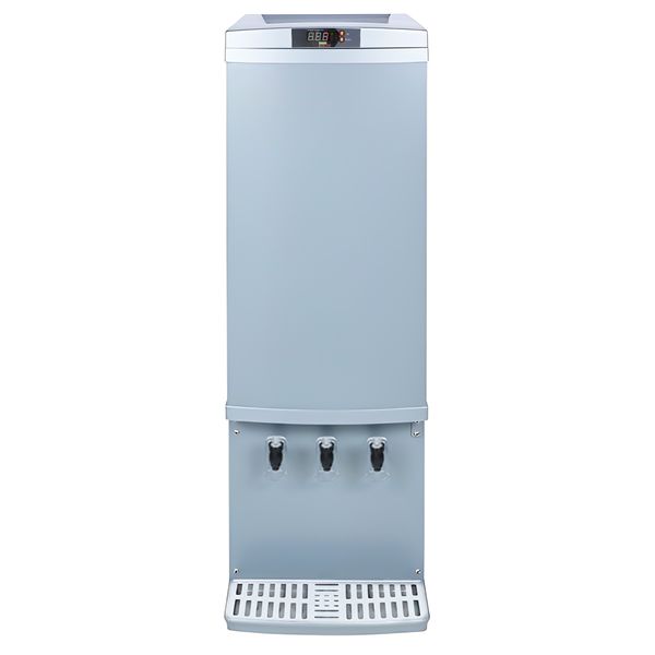 Réfrigérateur distributeur - 110 litres - 1 porte - Argent