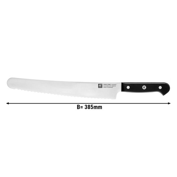ZWILLING, GOURMET - Couteau de pâtissier - Lame 26cm