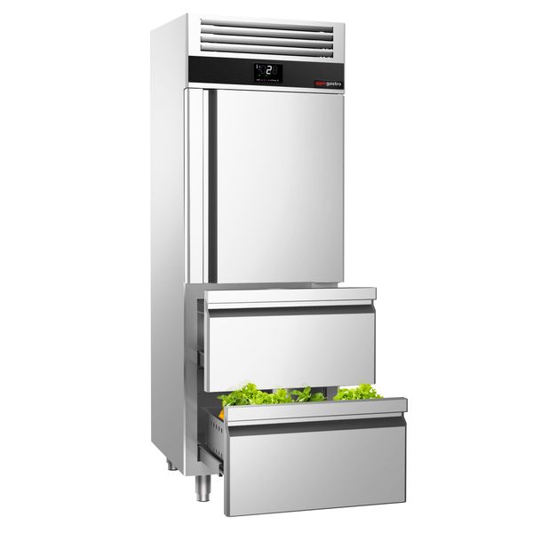 Esta Edelstahl Gastro-Kühlschrank PKX 700