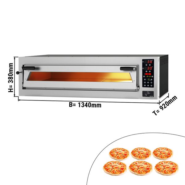 Horno para pizza 6 x 35 cm (ancho)