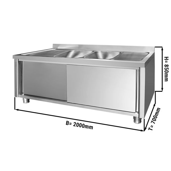 Sink Unit 2 0 M 2 Sinks In The Center L 50 X W 50 X