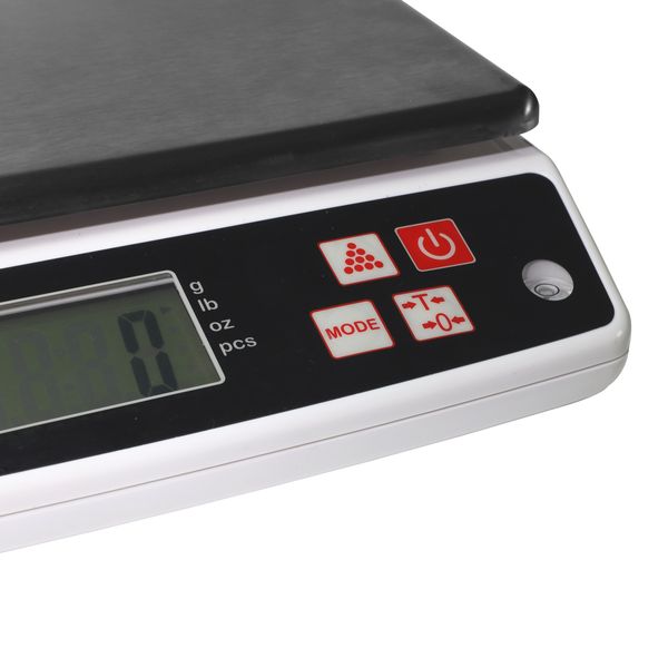 Balance de cuisine numérique jusqu'à 5 kg - Graduation : 0,5 gramme