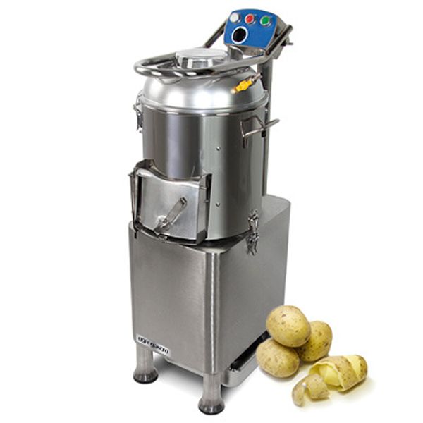 Éplucheur de pommes de terre électrique - 165 kg/h - 750 Watt - 230 Volt