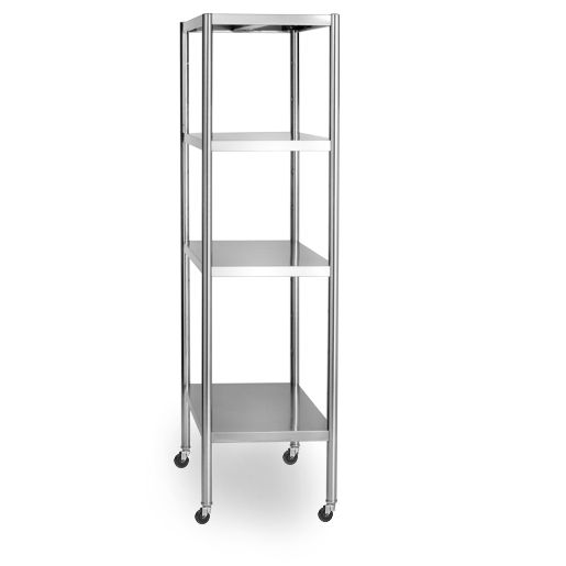 Stainless Steel Shelf 1 2 X 0 5 M, Stainless Steel And Glass Shelving Units